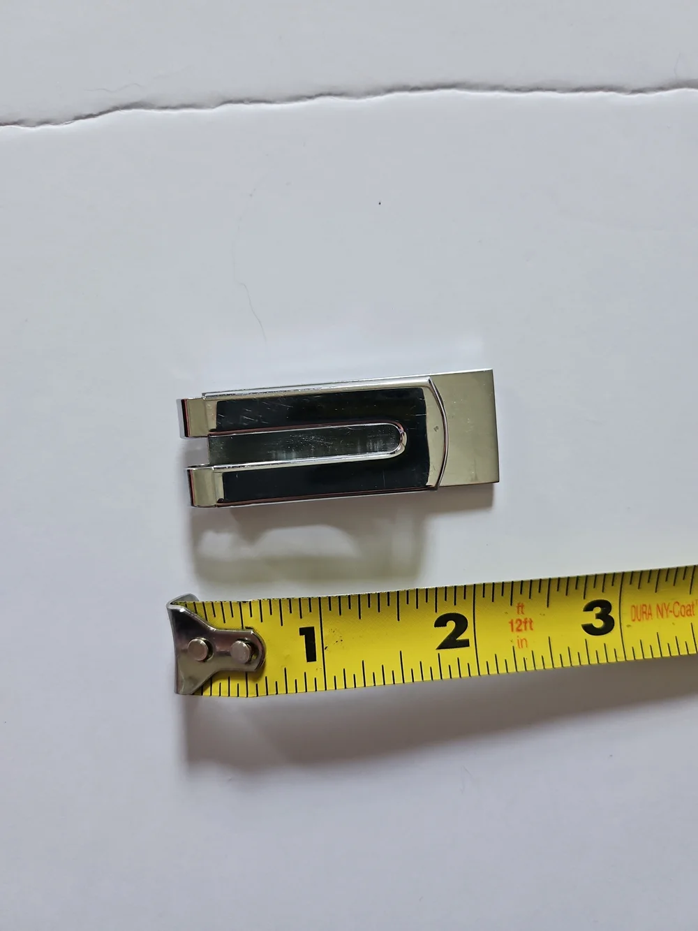 Classic Silver-Tone Money Clip for Men